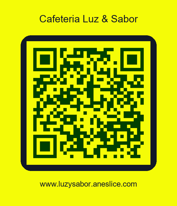 Código QR de Luz y Sabor